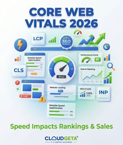 Core Web Vitals in 2026 — How Page Speed Is Costing You Rankings and Customers