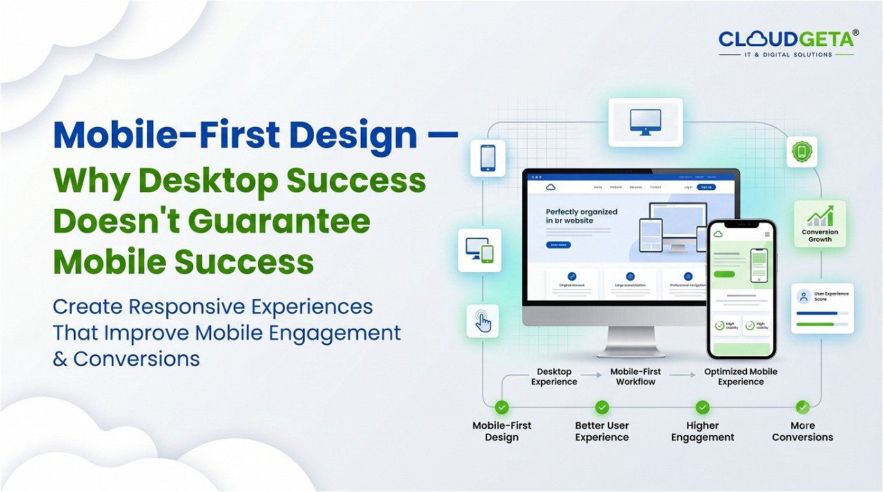 Mobile-First Design — Why Your Website Looks Great on Desktop But Fails on Mobile