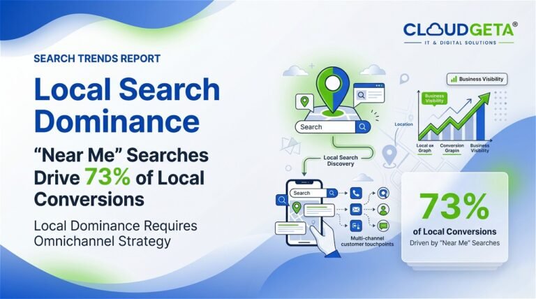“Near Me” Searches Drive 73% of Local Conversions—Local Dominance Requires Omnichannel Strategy